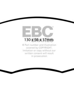 EBC Greenstuff 2000 Brake Pad Set (FRONT) DP21768 - Image 2