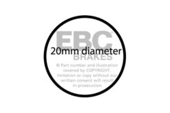 EBC Ultimax OEM Replacement Brake Pad Set DP177 [Front] - Image 2