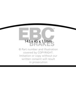 EBC Greenstuff Brake Pads - DP61780 - Image 2