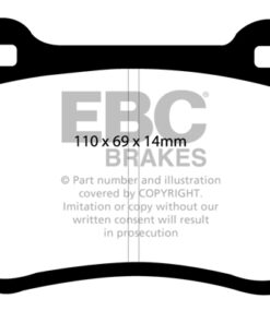 EBC Greenstuff Brake Pads - DP61788 - Image 2
