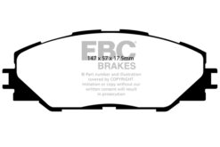 EBC Greenstuff Brake Pads - DP61792 - Image 2