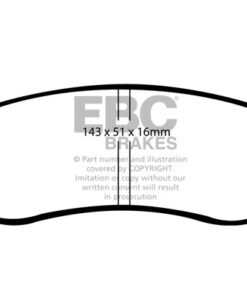 Alternative view of EBC Ultimax2 Brake Pads - DP1805