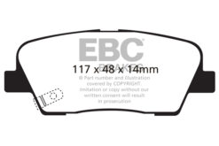 EBC Greenstuff Brake Pads - DP61806 - Image 2
