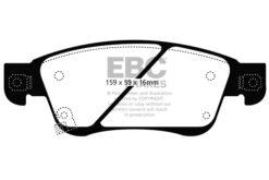 EBC Greenstuff 2000 Brake Pad Set (FRONT) DP21807 - Image 2