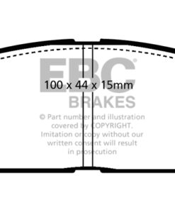 EBC Ultimax OEM Replacement Brake Pad Set DP1810 [Rear] - Image 2
