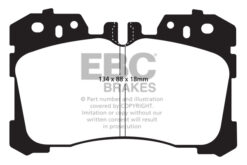 EBC Redstuff Brake Pads - DP31811C - Image 2