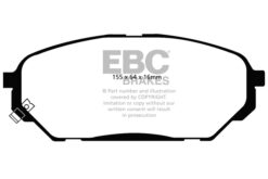 EBC Ultimax OEM Replacement Brake Pad Set DP1813 [Front] - Image 2