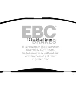 EBC Greenstuff Brake Pads - DP61813 - Image 2