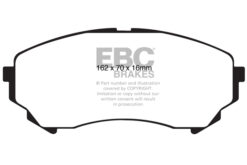 DP41828R EBC Yellowstuff Street and Track Brake Pad Set [Front] - Image 2