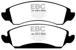 DP41830R EBC Yellowstuff Street and Track Brake Pad Set [Front] - Image 2