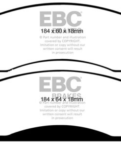 EBC Greenstuff Brake Pads - DP61830 - Image 2