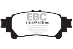 EBC Greenstuff Brake Pads - DP61850 - Image 2