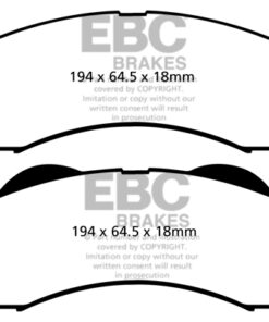 EBC Greenstuff Brake Pads - DP61855 - Image 2
