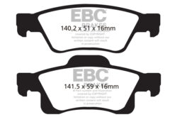 EBC Greenstuff Brake Pads - DP61872 - Image 2
