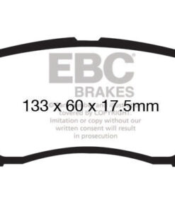 EBC Greenstuff 2000 Brake Pad Set (FRONT) DP21874 - Image 2