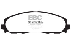 EBC Ultimax OEM Replacement Brake Pad Set DP1888 [Front] - Image 2