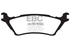 EBC Greenstuff Brake Pads - DP61891 - Image 2