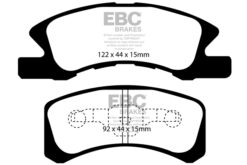 EBC Ultimax OEM Replacement Brake Pad Set DP1915 [Front] - Image 2