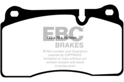 EBC Ultimax OEM Replacement Brake Pad Set DP1922 [Front] - Image 2
