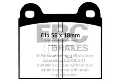 Alternative view of EBC Ultimax2 Brake Pads - DP194