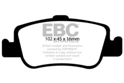 EBC Yellowstuff Brake Pads - DP41949R - Image 2