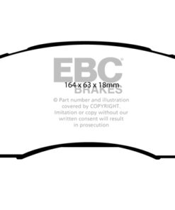 EBC Greenstuff 2000 Brake Pad Set (FRONT) DP21953 - Image 2
