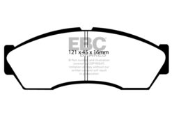 EBC Ultimax OEM Replacement Brake Pad Set DP1964 [Front] - Image 2