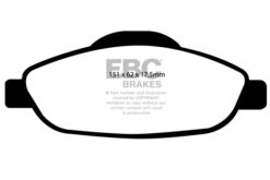 DP41978R EBC Yellowstuff Street and Track Brake Pad Set [Front] - Image 2