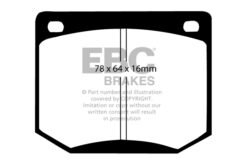 EBC Ultimax Brake Pad Set (FRONT) DP216 - Image 2