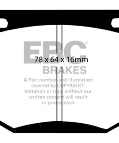 EBC Greenstuff 2000 Brake Pad Set (FRONT) DP2216 - Image 2