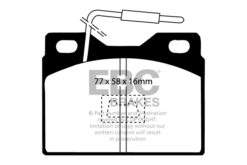 EBC Ultimax Brake Pad Set (FRONT) DP220/9 - Image 2