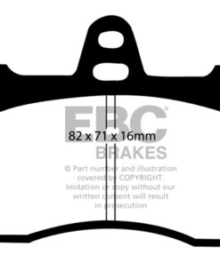 EBC Ultimax Brake Pad Set (REAR) DP227 - Image 2