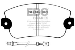 EBC Ultimax Brake Pad Set (FRONT) DP230 - Image 2