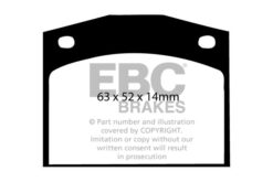EBC Ultimax Brake Pad Set (FRONT) DP238 - Image 2