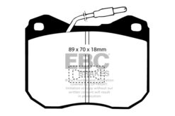 EBC Ultimax Brake Pad Set (FRONT) DP239 - Image 2
