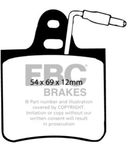 EBC Ultimax Brake Pad Set (REAR) DP245 - Image 2