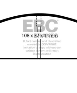 EBC Ultimax Brake Pad Set (REAR) DP265 - Image 2