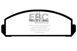 EBC Ultimax Brake Pad Set (FRONT) DP271 - Image 2