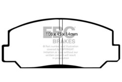 EBC Ultimax Brake Pad Set (FRONT) DP281 - Image 2