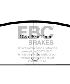 EBC Ultimax Brake Pad Set (REAR) DP290 - Image 2