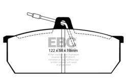 EBC Ultimax Brake Pad Set (FRONT) DP297 - Image 2