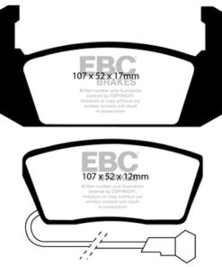 EBC Ultimax Brake Pad Set (REAR) DP316 - Image 2