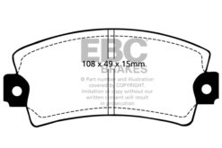 EBC Ultimax Brake Pad Set (FRONT) DP317 - Image 2