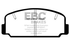 EBC Ultimax Brake Pad Set (FRONT) DP323 - Image 2