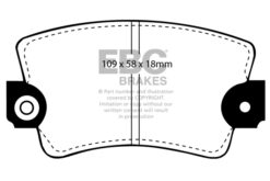 EBC Ultimax Brake Pad Set (FRONT) DP324 - Image 2