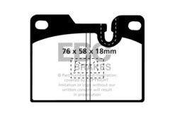 EBC Ultimax Brake Pad Set (REAR) DP346 - Image 2