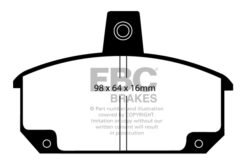 EBC Ultimax Brake Pad Set (FRONT) DP354 - Image 2