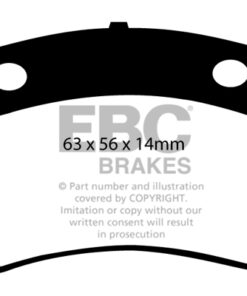 EBC Ultimax Brake Pad Set (REAR) DP367 - Image 2