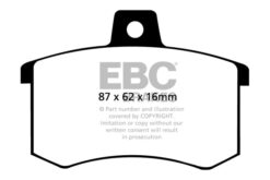 EBC Redstuff Brake Pads - DP3370C - Image 2