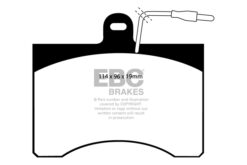 EBC Ultimax Brake Pad Set (FRONT) DP395 - Image 2